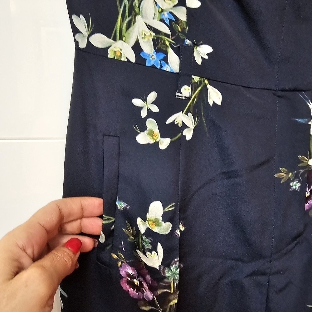 BNWT Ted Baker London Ficia entangled enchantment Jumpsuit - Picture 9 of 16